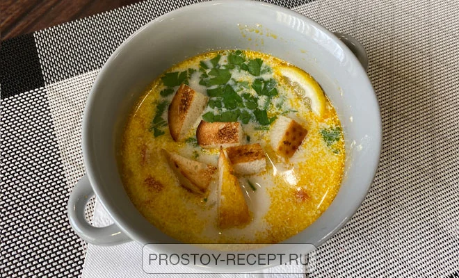 рыбный суп из горбуши