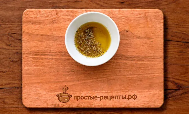приготовление заправки для греческого салата с креветками